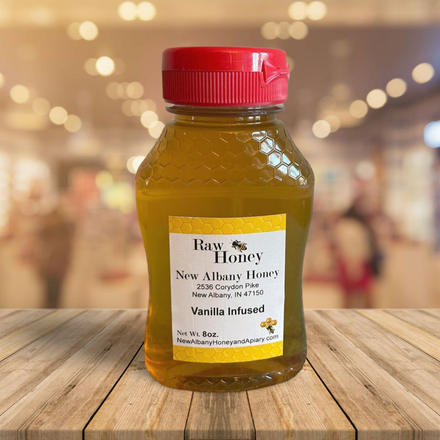 Vanilla - Infused Raw Honey